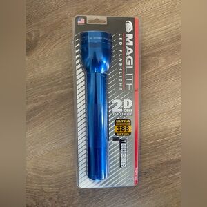 New Maglite Blue LED Flashlight